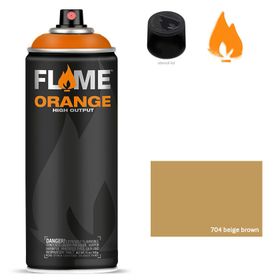 Flame FO704 Beige Brown 400 ml Sprey Boya