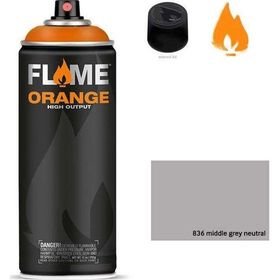 Flame Orange 400 ml Middlegrey Ntr 836 Sprey Boya