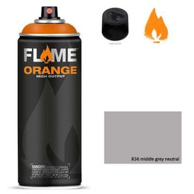 Flame Orange 400 ml Middlegrey Ntr 836 Sprey Boya