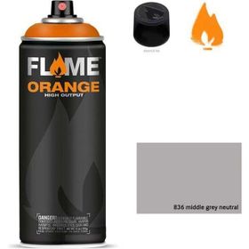 Flame Orange 400 ml Middlegrey Ntr 836 Sprey Boya
