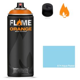 Flame Orange 614 Aqua Pastel 400 ml Sprey Boya