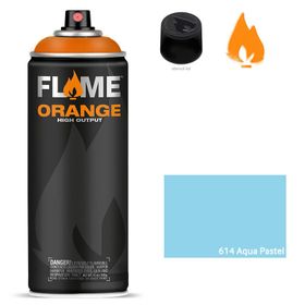 Flame Orange 614 Aqua Pastel 400 ml Sprey Boya