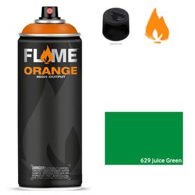 Flame Orange 629 Juice Green 400 ml Sprey Boya