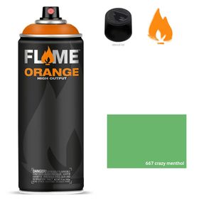 Flame Orange 667 Crazy Menthol 400 ml Sprey Boya