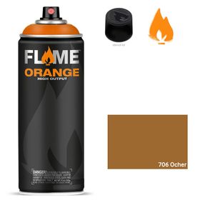 Flame Orange 706 Ocher 400 ml Sprey Boya