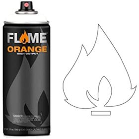 Flame Orange 900 Pure Beyaz 400 ml Sprey Boya
