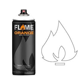 Flame Orange 900 Pure Beyaz 400 ml Sprey Boya