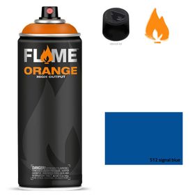 Flame Orange N512 5699988 Signal Blue 400 ml Sprey Boya
