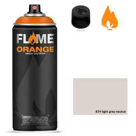 Flame Orange N834 5700045 Light Grey Neutral 400 ml Sprey Boya