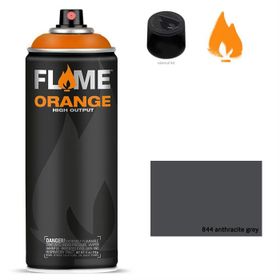 Flame Orange N844 5700047 Anthracite Grey 400 ml Sprey Boya