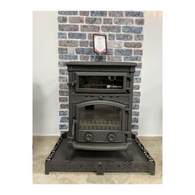 Flamestove FS-011 Sirius Maxi 3 Camlı Kuzineli Döküm Soba