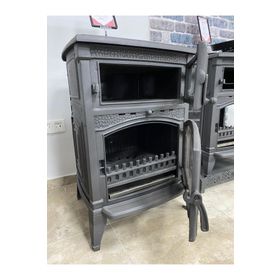 Flamestove FS-013 Sirius Mega Tek Camlı Kuzineli Döküm Soba