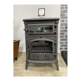 Flamestove FS-013 Sirius Mega Tek Camlı Kuzineli Döküm Soba