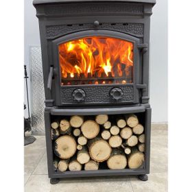 Flamestove FS-014 St Sirius Ultra 3 Camlı Odunluklu Döküm Soba