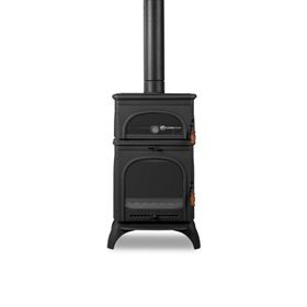 Flamestove FS-023 Modena Oven Tek Camlı Kuzineli Döküm Soba