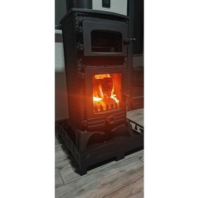 Flamestove FS-053 Majör Tek Camlı Kuzineli Döküm Soba