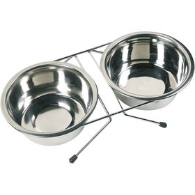 Flamingo 21 cm 1600 ml Duo Dınner İkili Mama Kabı