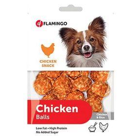 Flamingo 241-513232 75 gr Chicken Tavuk Pirinçli Top Köpek Ödülü