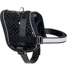 Flamingo 26-35 cm Siyah Eeny Mini Köpek Göğüs Tasma