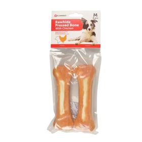 Flamingo 2x220 gr Tavuk Kaplı Kemik Köpek Ödül Maması