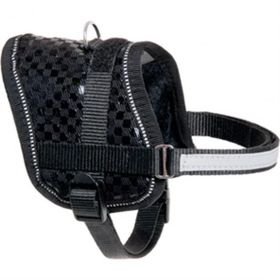 Flamingo 36-46 cm Arası Siyah Gövdesi Olan Köpeklere Küçük Köpek Göğüs Tasması