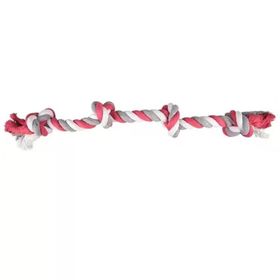 Flamingo 4 Düğümlü Diş İpi 60 cm Köpek Oyuncağı