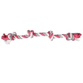 Flamingo 4 Düğümlü Diş İpi 60 cm Köpek Oyuncağı