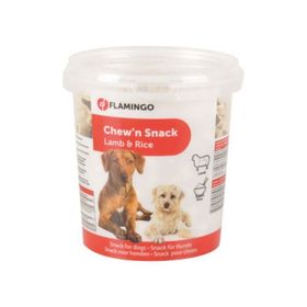 Flamingo 500 gr Chew'n Snack Bones Lamb&Rice Köpek Ödülü