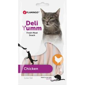 Flamingo 5x14 gr Deli Yumm Fresh Tavuklu Likit Kedi Ödülü