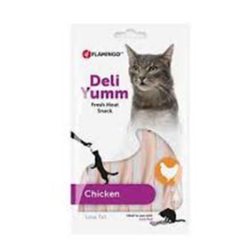 Flamingo 5x14 gr Deli Yumm Tavuklu Sıvı Kedi Ödül Maması