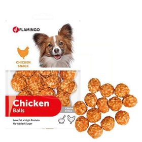 Flamingo 75 gr Tavuklu ve Pirinçli Top Köpek Ödül Maması