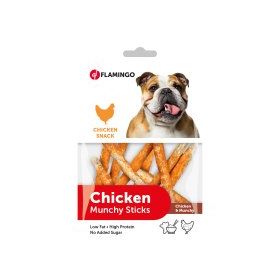 Flamingo 80 gr Et Sargılı Yüksek Proteinli Şekersiz Köpek Ödül Çubuğu