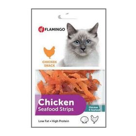 Flamingo 85 gr Chicken Seafood Tavuk ve Balık Etli Snack Kedi Ödülü