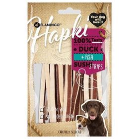 Flamingo 85 gr Hapki Glutensiz Ördek ve Balıklı Şerit Köpek Ödülü