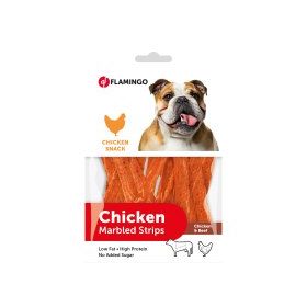 Flamingo 85 gr Tavuklu ve Biftekli Şerit Köpek Ödül Maması