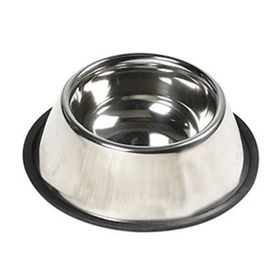 Flamingo 900 ml Cocker Kaydırmaz Çelik Köpek Mama Kabı