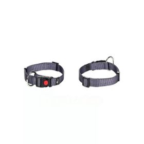 Flamingo ASP Mavi 40-55 cm 20 mm Köpek Boyun Tasması