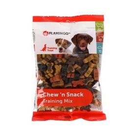 Flamingo Chew'n Snack Training Mix Yumuşak Kemik 150 gr Köpek Ödülü