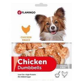 Flamingo Chick Tavuk ve Pirinçli Dumbell 150 gr Köpek Ödülü