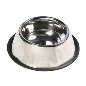 Flamingo Cocker Çelik Kaymaz 900 ml Kedi ve Köpek Mama Kabı