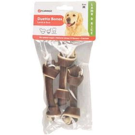 Flamingo Duetto Bones Kuzu ve Pirinçli 3'lü 120 gr Köpek Ödülü