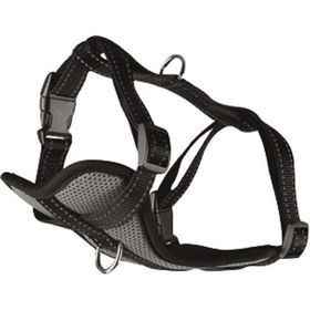 Flamingo Gri S 30-45 cm 15 mm Mılou Göğüs Tasma
