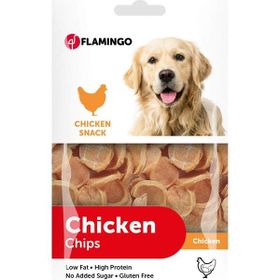 Flamingo Hapki Tavuklu Glutensiz Cips 85 GR Köpek Ödülü