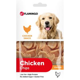 Flamingo Hapki Tavuklu Glutensiz Cips 85 GR Köpek Ödülü