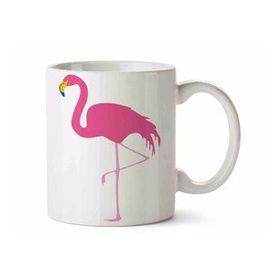 Flamingo İki Tarafı Baskılı Kupa