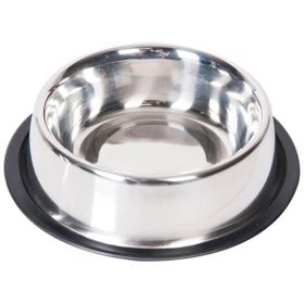Flamingo Kaymaz Tabanlı 1.59 lt Çelik Köpek Mama Kabı