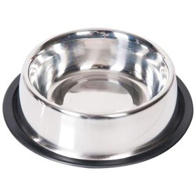 Flamingo Kaymaz Tabanlı 710 ml Çelik Kedi Köpek Mama Su Kabı