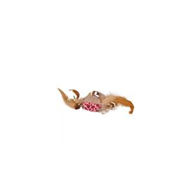 Flamingo Leopar Tüylü Kedi Oyuncağı