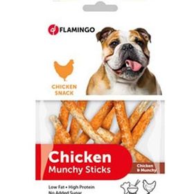 Flamingo Munchy Sticks 80 gr Tavuk Etli Köpek Ödülü