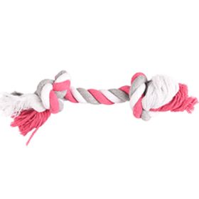 Flamingo S 22 cm 2 Düğümlü Diş İpi Köpek Oyuncağı